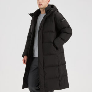 Xueyuya 2026 Unisex Long Down Coat - 413g Down Fill, 95% White Duck Down, Windproof Extra Thick